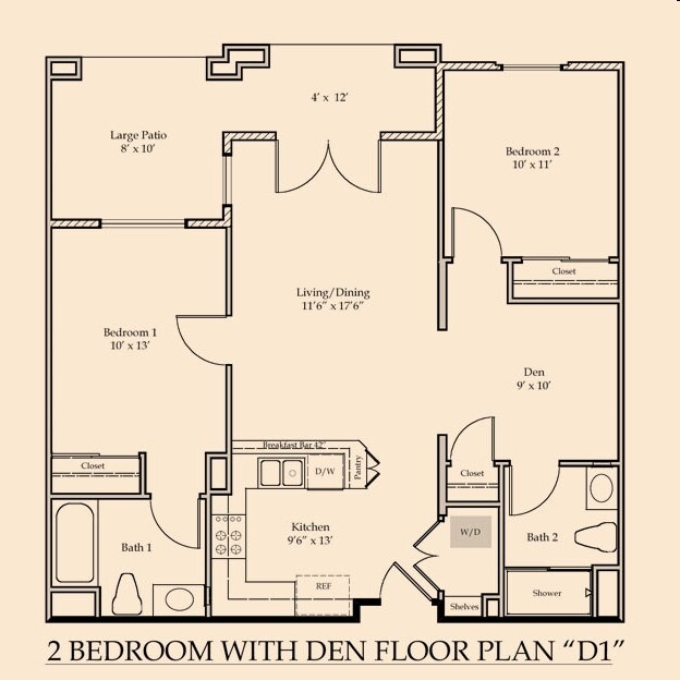 Unit 178 108 floor plan